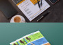 design editable business card, letterhead and invoice